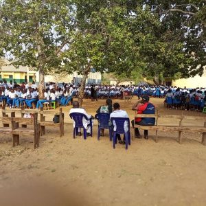 sensitization visit and campaign to Nnodo boys Secondary School, Abakaliki