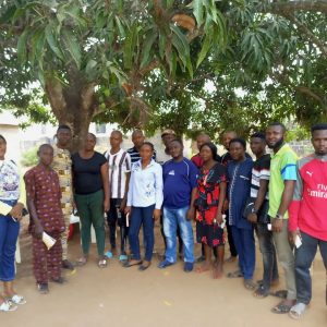 sensitization visit and campaign to Nnodo boys Secondary School, Abakaliki