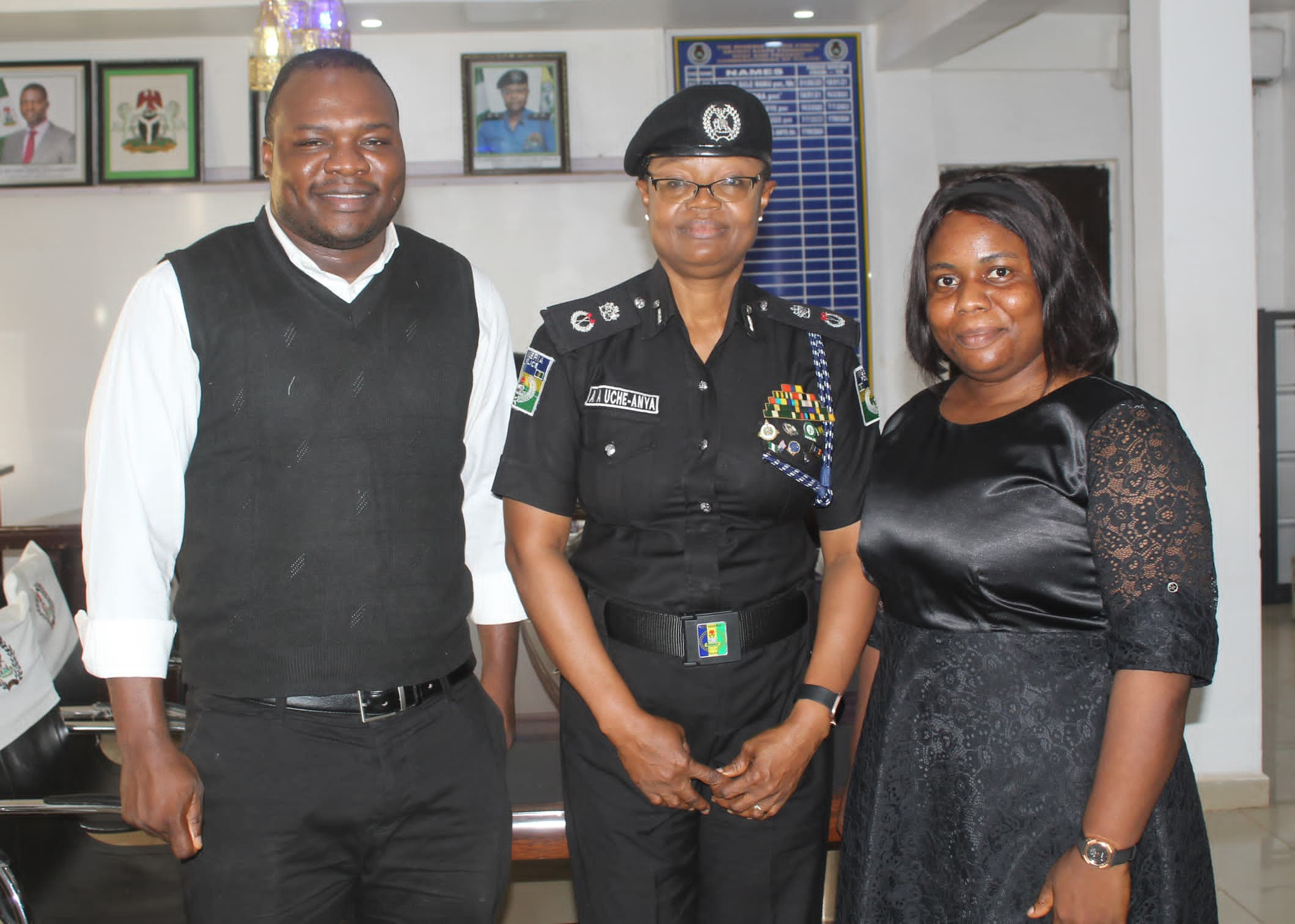 HRCRC’s Courtesy Visit to Ebonyi Commissioner of Police