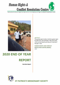 HRCRC 2020 END OF YEAR REPORT